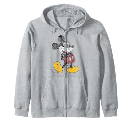 Sweat Disney Mickey Mouse à fermeture éclair pour revivre vos souvenirs d'enfance