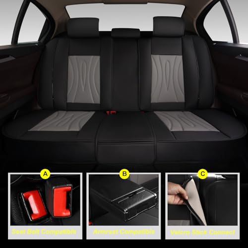 Image of Car Seat Covers for Subaru Outback 2007-2026 Full Set Faux Leather