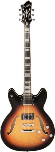 Hagstrom VIDLXBARI-BLK Viking Deluxe Baryton Noir Tobacco Sunburst - Les Beatles, Paul McCartney, John Lennon, RIngo Starr, George Harrison Hagstrom VIDLXBARI-BLK Viking Deluxe Baryton Noir Tobacco Sunburst