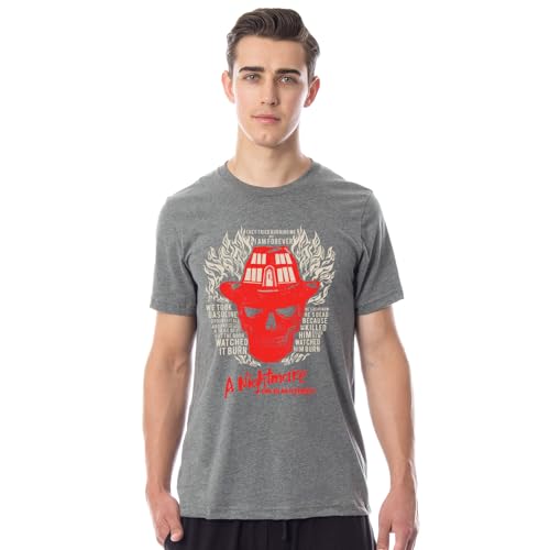 INTIMO Nightmare On Elm Street Mens' Freddy Krueger Fire Film Sleep Pajama Set3