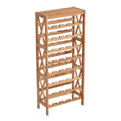 Soporte para botellas de vino de madera 54.6x26x124cm miniatura 1