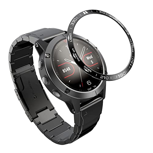 Coque en acier inoxydable pour Garmin Fenix 6X Pro afin de sublimer votre montre