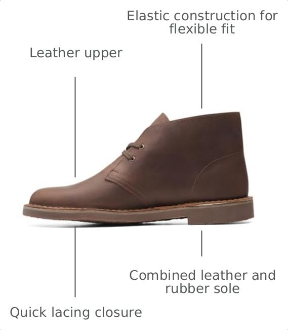Image of Clarks Men's Bushacre3 Chukka Boots