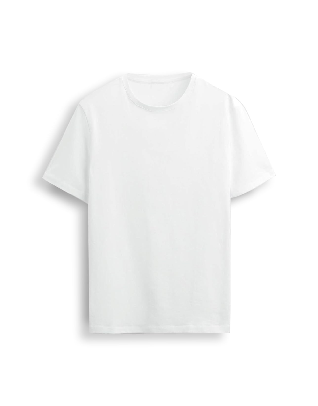 Generico T-Shirt Easy Fit, Pacco da 5 Magliette Uomo, Maniche Corte, 100% Cotone, vestibilità Regular, Unisex, Casual - Palestra - Sportivo - Urban
