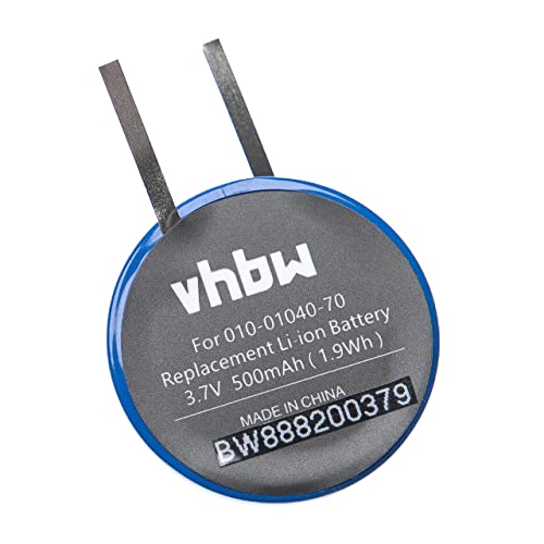 vhbw Batería Recargable Compatible con Garmin Fenix 1, 2 smartwatch, Reloj de Actividad (500 mAh, 3,7 V, Li Ion)