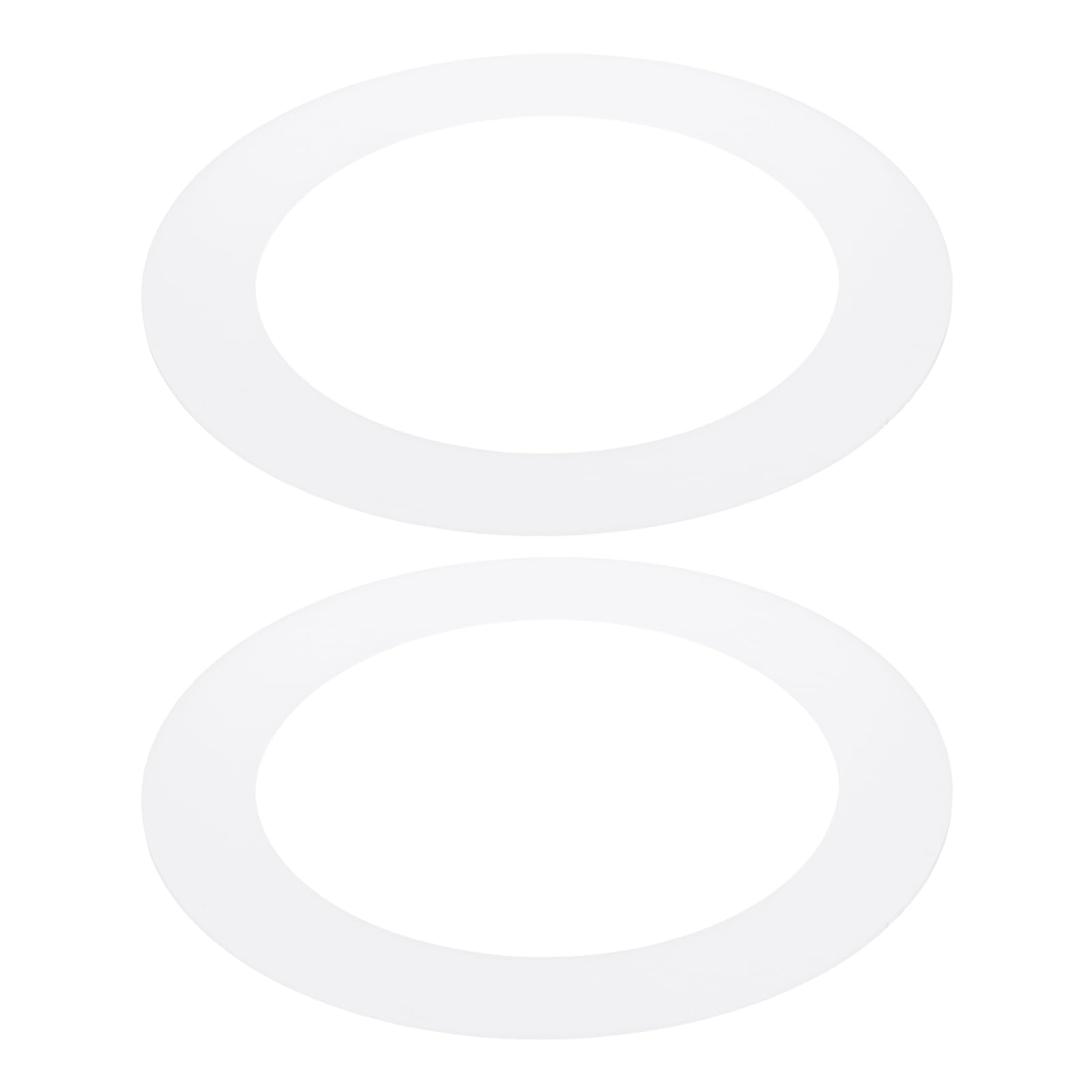 PATIKIL 4" ID 5.5" OD Plastic Trim Ring