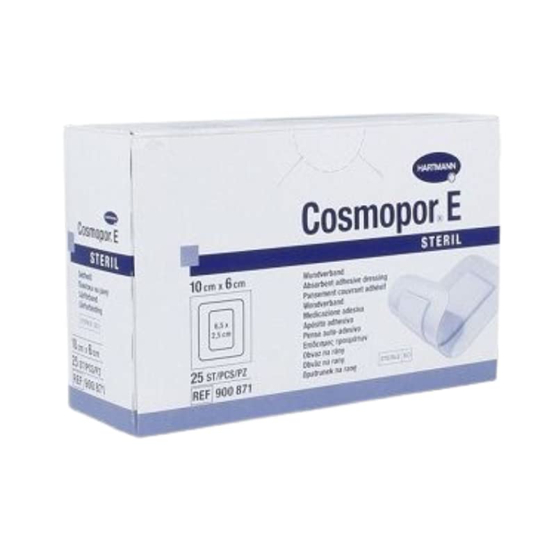 Hartmann Adhesive Sterile Wound Dressings Cosmopor E-10 cm x 6 cm
