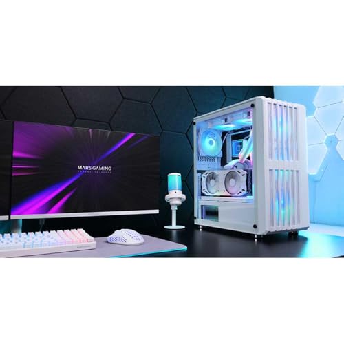 MARS GAMING Boitier Moyen Tour ATX MC Vault RGB avec panneau vitré Neuf - vue 7