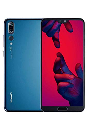 Huawei P20 Pro - Smartphone de 6.1' (Octa-Core, RAM de 6 GB, Memoria de 128 GB, cámara de 40+20 MP, Android 8.1) Color Azul Oscuro (Reacondicionado)