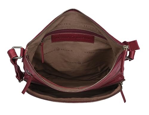 ANTONIO VALERIA Astor Washed Leather Crossbody Bag4