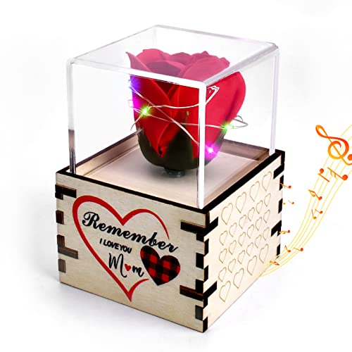 FilmHOO Gifts for Mom from Daughter/Son LED Music Box with Rose Christmas Birthday Best Gifts-You are My Sunshine Wooden Laser Engraved Music Box Gifts for Valentines Day/Mothers Day/Anniversary FilmHOO Gifts for Mom from Daughter/Son LED Music Box with Rose Christmas Birthday Best Gifts-You are My Sunshine Wooden Laser Engraved Music Box Gifts for Valentines Day/Mothers Day/Anniversary
