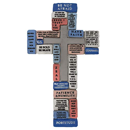 Inspirational Wall Cross | Encouraging Words and Phrases | Be