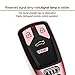 Tengare Car Key Fob Cover Compatible with Audi Key Case Pink A4 allroad A5 Q5 PHEV S4 S5 SQ5 Sportback TT RS TTS Accessories