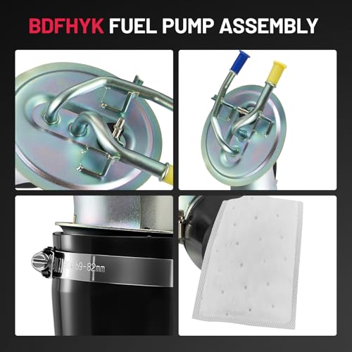 Image of BDFHYK Electric Fuel Pump Module Assembly E2085H Compatible with Ford LTD Crown Victoria /Lincoln Mark VI Town Car /Mercury Grand Marquis 1983 1984 1985 1986 1987 1988 1989 5.0l V8 Replace E2085H