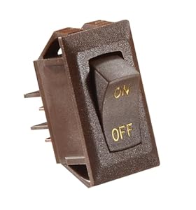 RV Designer S273 Kippschalter Braun