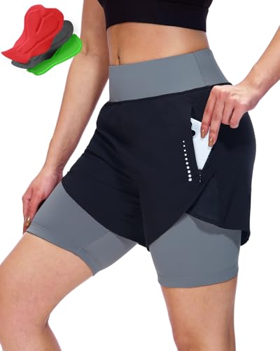 Sportneer Women 4D Cycling Shorts