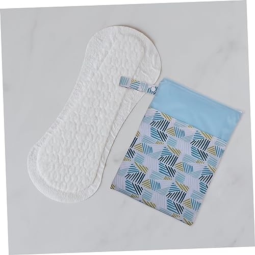 Bolsa para almacenamiento de toallas sanitarias portátil y ligera miniatura 7
