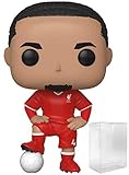 Funko Pop! Soccer: Liverpool F.C. - Virgil Van Dijk #16 Vinyl Figure (Includes Compatible Pop Box Protector Case)