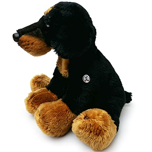 Dobermann Kuscheltier Hund Rottweiler Dackel Plüschtier Schnuffelhund Apollo - Kuscheltiere*biz