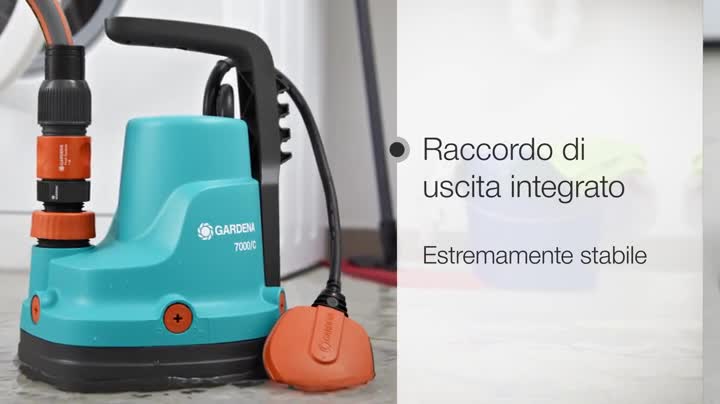 Pompa Sommersa Gardena 16000 - Acqua Sporca, Portata 16000 L/h, 450W, Automatica - Foto 8