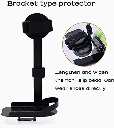 Revalidatie hometrainer Voetpedaaltrainer Opvouwbare draagbare voet-, hand-, arm-, beenoefening Trapmachine Opvouwbare mini-stationaire fietspedaal - Afbeelding 3