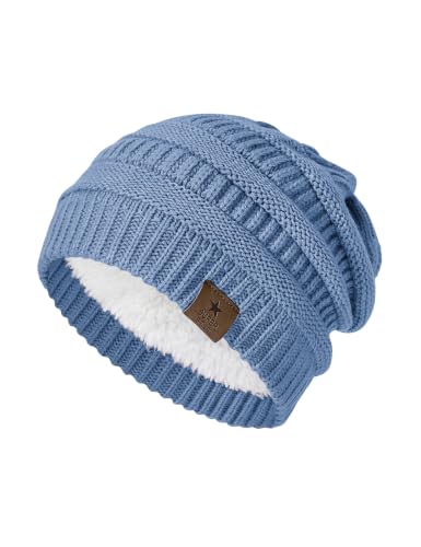 Image of Durio Winter Hats for Women Cable Knit Beanie Soft Womens Beanies Thick Winter Hat