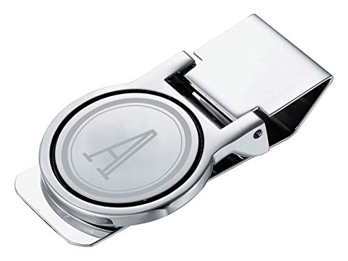 Visol Personalized Hinged Money Clip With Free Initial Engraving3