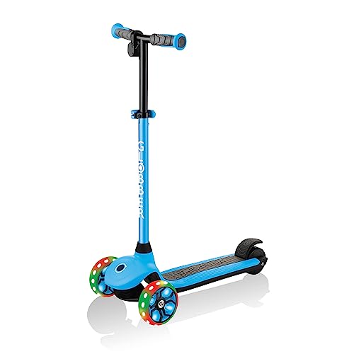 Globber E Motion 4 Plus - 3 Wheel Electric kids Scooter - from 6 Years Plus - Dual Braking System - 2 Year Warranty (Sky Blue) - Image 5
