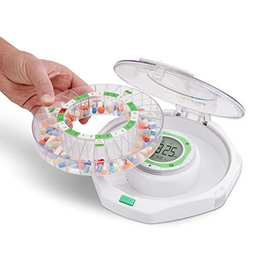 Live Fine LVFNEPDC 28-Day Automatic Pill Dispenser Clear Lid thumb #7