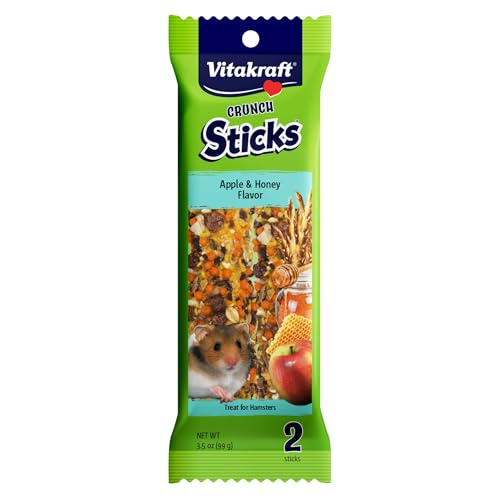 Vitakraft Crunch Sticks Hamster Treat - Apple and Honey - Hamster...