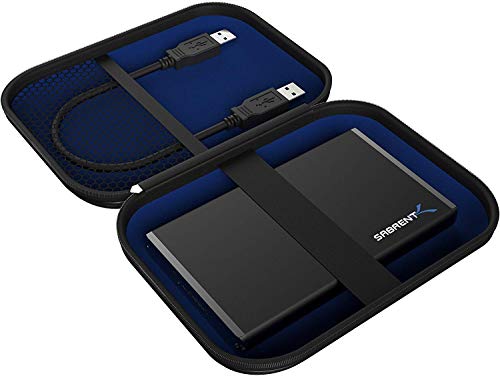 Sabrent Eva Shockproof Hard Carrying Case Pouch For External 2.5" Hard Drive (Ec-Case) #TOP1