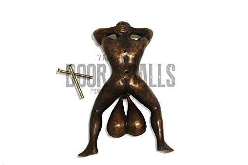 Brass Balls Door Knocker, Doorballs for Front Door, Rustic Brass Welcome Door Knocker, A Unique Funny Naughty Novelty Gift - Thumbnail 7