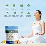 Chakras Bath Salt 32 Ounces Epsom Salt with Natural Ylang Ylang, Sandalwood, Eucalyptus, Frankincense, Chamomile and Cinnamon Essential Oils Plus Vitamin C in BPA Free Pouch with Easy Press-Lock Seal - Image 3