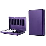 BOOFLYII 加熱式タバコケース ヒートスティックケース シガレットケース アルミ合金 タバコ入れ20本入れ 衝突防止 変形しづらく 防水防汗 持ち運び便利（パープル）