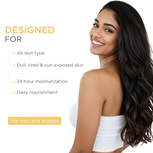 Image of Oshea Herbals Vitamin C Skin Illuminating Body Lotion for Women & Men | Brightens & Hydrates Skin | Reduces Dullness & Pigmentation | Enriched with Vitamin E & Kakadu Plum | All Skin Types 400ml