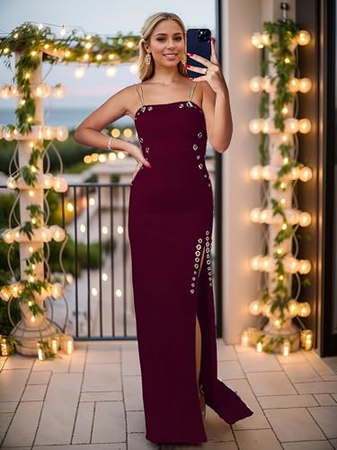 Image of Figdaw Elegant Long Prom Dresses Sexy Evening Gowns for Women Formal Events 2025