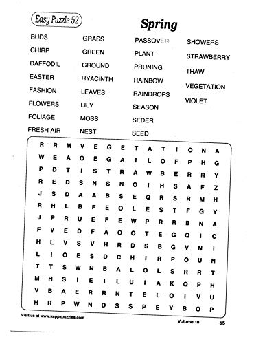 Jemwin SAN-TE-129 Kappa Super Saver Large Print Word Search Puzzle Pack - (Pack Of 6) Full Size Books thumb #2