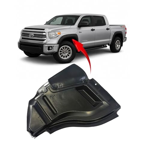 Image of FitParts Compatible with Toyota Tundra 2014-2021 Front Left Fender Liner | Driver Side, Plastic, Ready to Install, OEM 538060C040, TO1248192