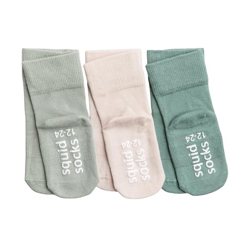 Image of squid socks Viscose from Bamboo Socks | 0-6M, 6-12M, 12-24M, & 2T-3T | Socks that Stay On