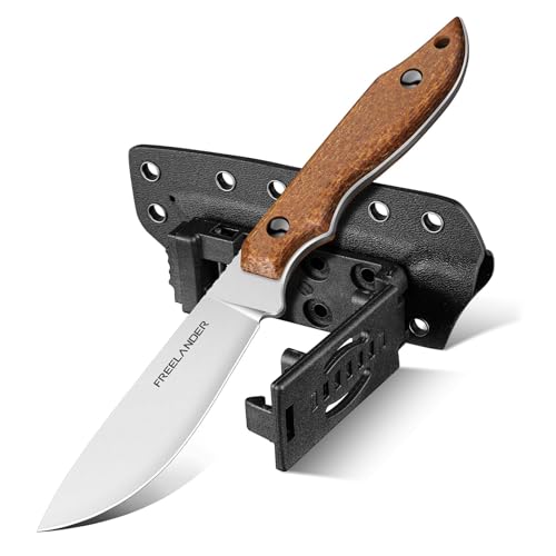 Freelander D2 Steel Fixed Blade Knife with Kydex S