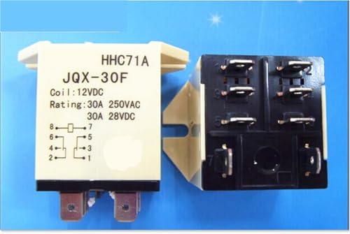 HHC71A JQX-30F-12VDC commutateur électronique 12V courant continu 30A