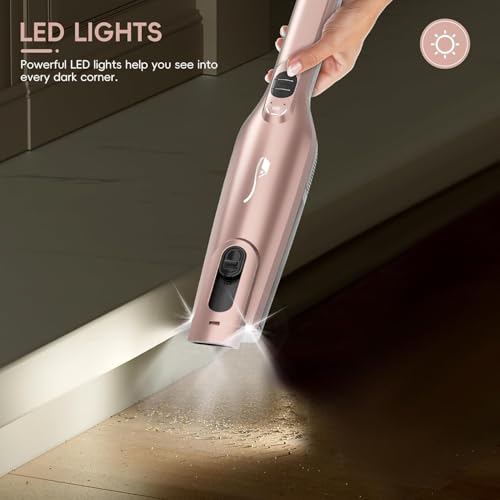Image of Cordless Handheld Vacuum Cleaner for Car & Home, Lightweight Vacuum