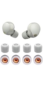 Amazon | VSuRing イヤーピース ソニー用 WF-1000xm5 交換用 8個 低