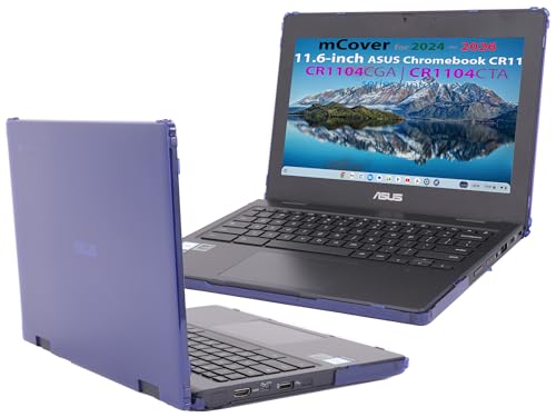 Funda ASUS Chromebook CR11 azul mCover soluciona arañazos en carcasa de 11.6 pulgadas