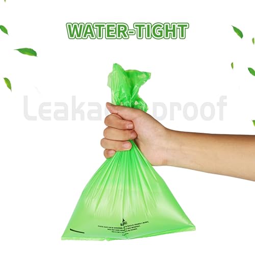 Image of Biodegradable PET Waste POOP Bags with Dispenser
