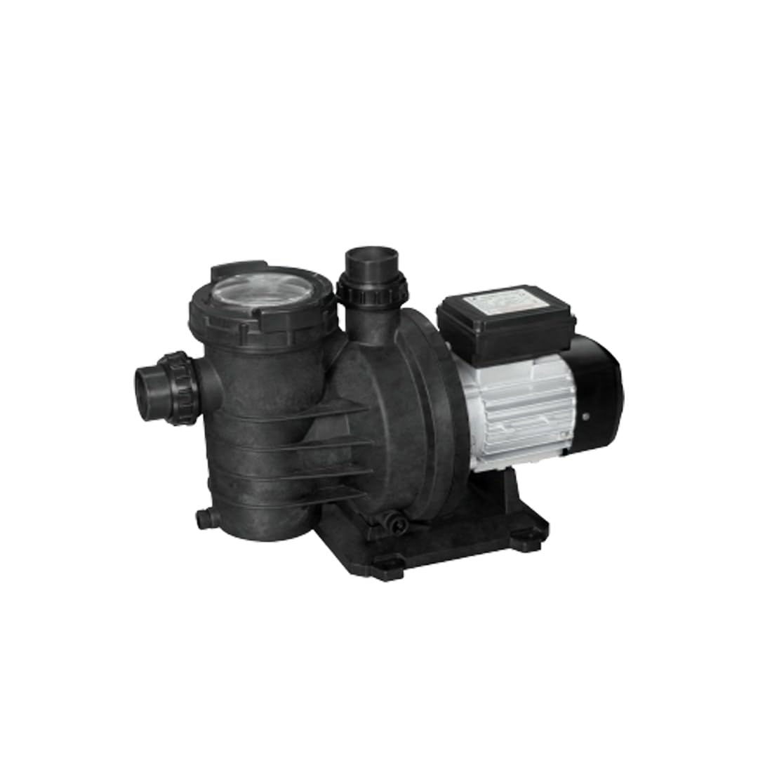 DECOJARDIN Bomba Piscina Autoaspirante Monofásica 1.5 HP, Negro, Submersible, Polipropileno (PP), 27 m³/h, Bomba de Piscina Autoaspirante