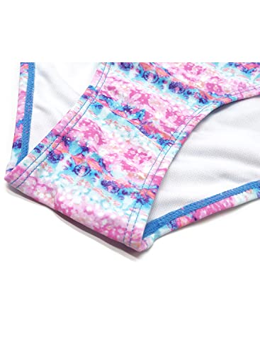 Image of SHEKINI Girls Swimwear Halter Triangle Bikini Set Ruffled Hawaii Beach Sport Two Piece Swimsuits