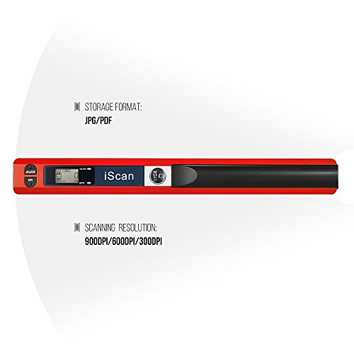 Festnight Scanner portatile a mano senza fili