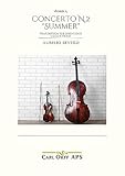 A. Vivaldi Concerto No.2 for Violin in G Minor Summer / Estate : Transcription for String duo Cello and Violin (Italian Edition)