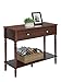 Convenience Concepts French Country 2-Drawer Hall Table with Shelf, Espresso